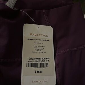 Fabletics Purple High-Waisted Leggings